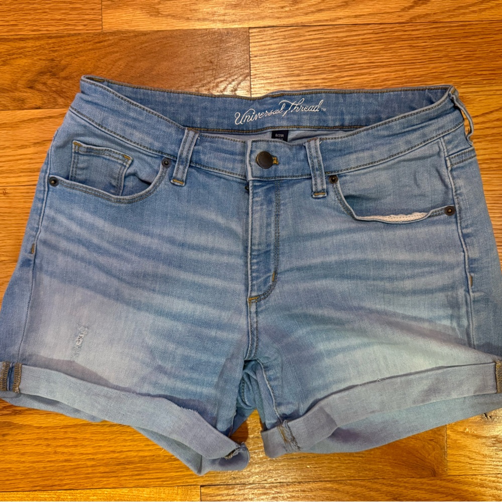 Universal thread denim shorts
